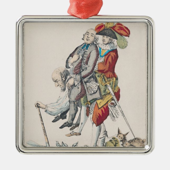 The Game Must End Soon Metal Tree Decoration (Front)