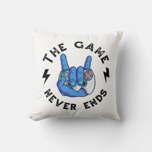 The Game never ends Cushion