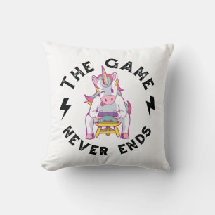 The Game never ends Cushion