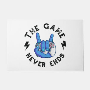 The Game never ends Doormat