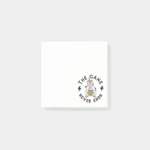 The Game never ends for Unicorns Post-it Notes