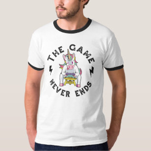 The Game never ends for Unicorns T-Shirt