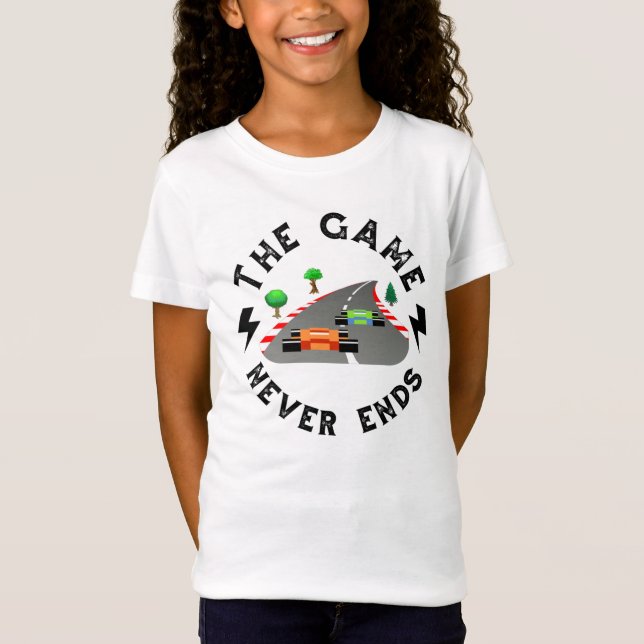 The Game never ends T-Shirt (Front)