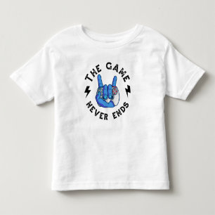 The Game never ends Toddler T-Shirt