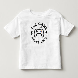 The Game never ends Toddler T-Shirt