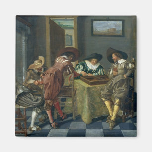 The Game of Backgammon Magnet