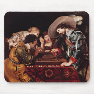 The Game of Backgammon Mouse Mat