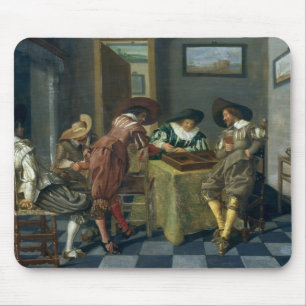 The Game of Backgammon Mouse Mat