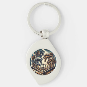 The game of knights – chess meets fantasy key ring