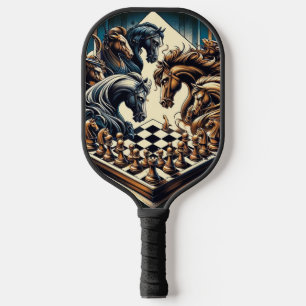 The game of knights – chess meets fantasy pickleball paddle