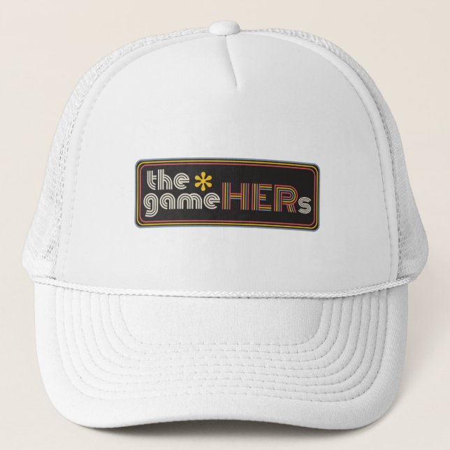 The*gameHERs Horizontal Logo Trucker Hat (Front)