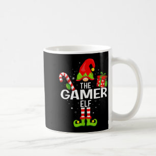 The Gamer Elf Family Christmas Pajama Xmas  Coffee Mug