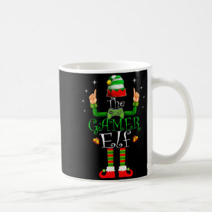 The Gamer Elf Matching Family Christmas Pajama Shi Coffee Mug
