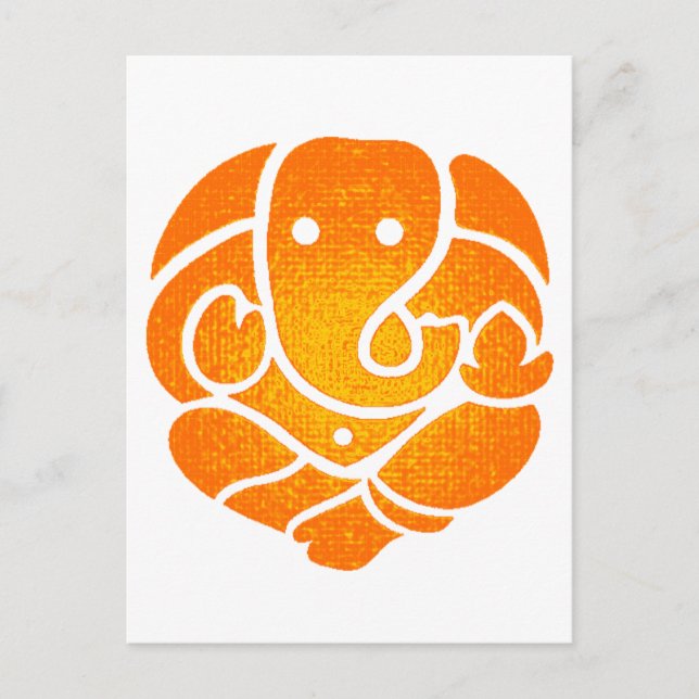 THE GANESH LOVE POSTCARD (Front)