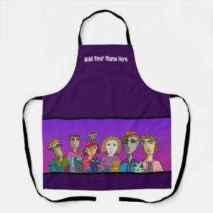 The Gang Is Here Apron