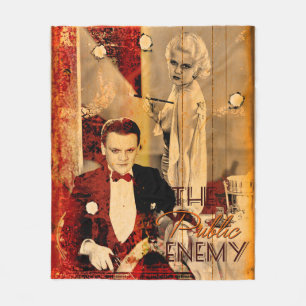 The Gangster's Blonde Girl Fleece Blanket