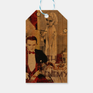 The Gangster's Blonde Girl Gift Tags