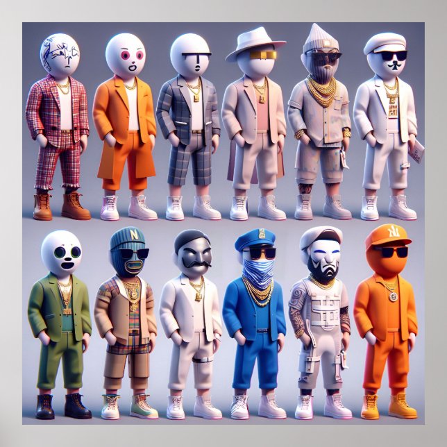 The gangsters Of Nfts  Poster (Front)