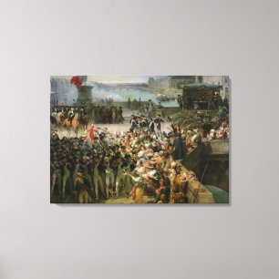 The Garde Nationale de Paris Canvas Print