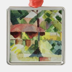 The Garden, 1914 (w/c on paper) Metal Tree Decoration