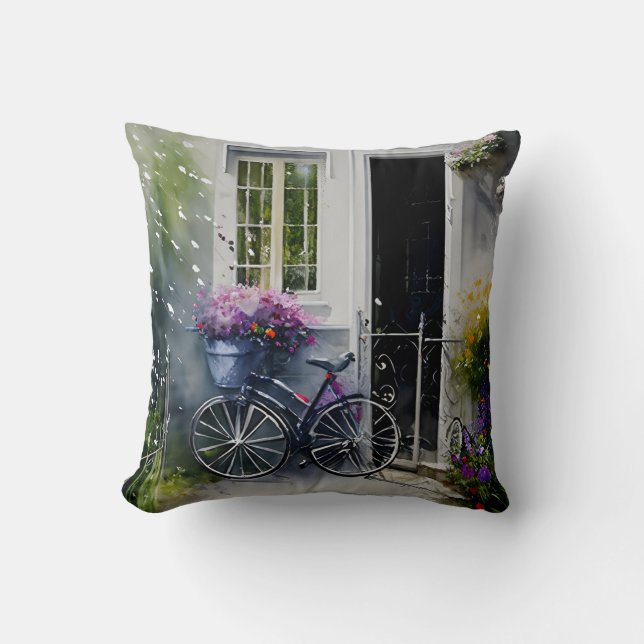 The Garden Bike Cushion (Front)