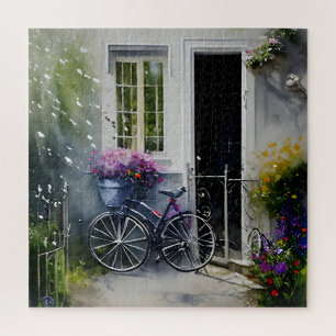 The Garden Bike Jigsaw Puzzle