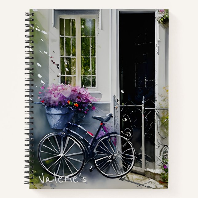 The Garden Bike Notebook (Front)