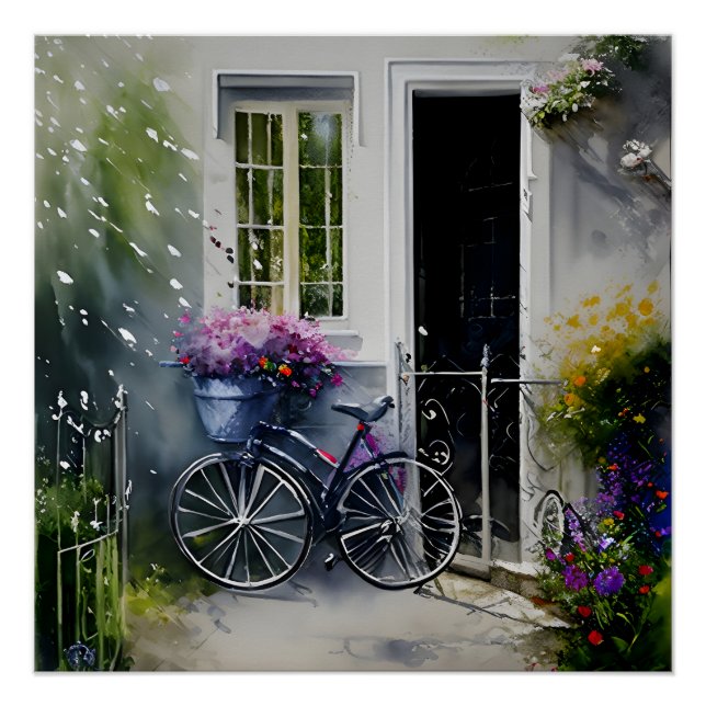 The Garden Bike Poster (Front)