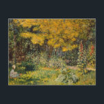The Garden by Claude Monet Postcard<br><div class="desc">Monet - a celebration of the Masters of Art</div>