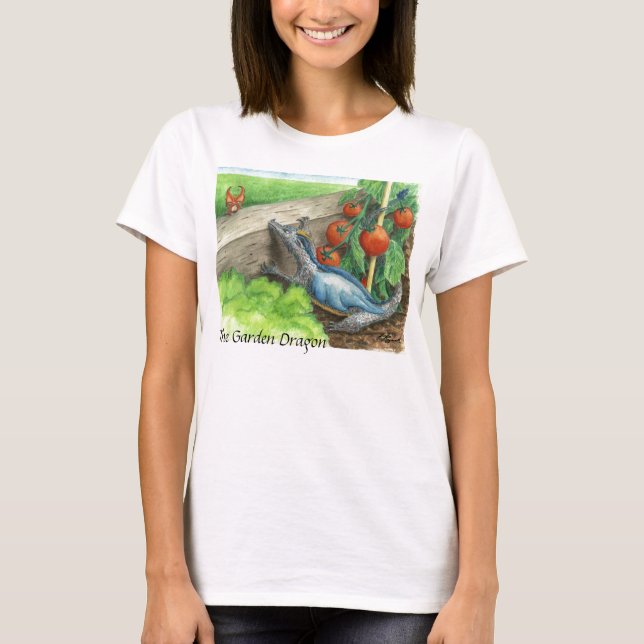The Garden Dragon T-Shirt (Front)