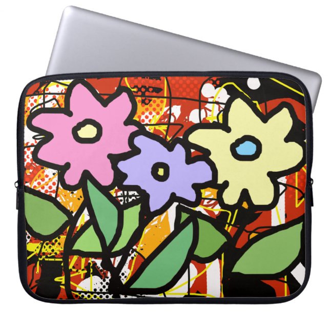 the garden laptop sleeve (Front)