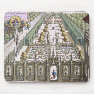 The Garden of Burgermeister Schwind, from 'Florile Mouse Mat