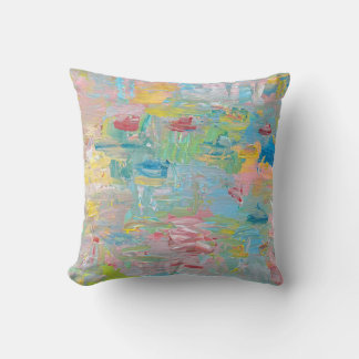 The Garden of Delight clock  Cushion