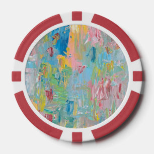 The Garden of Delight Poster Poker Chips