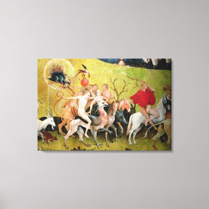 The Garden of Earthly Delights: Allegory of Canvas Print