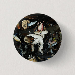 The Garden of Earthly Delights by Hieronymus Bosch 3 Cm Round Badge