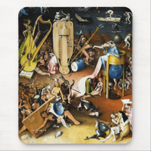 The Garden of Earthly Delights by Hieronymus Bosch Mouse Mat