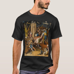 The Garden of Earthly Delights Famous Painting By  T-Shirt