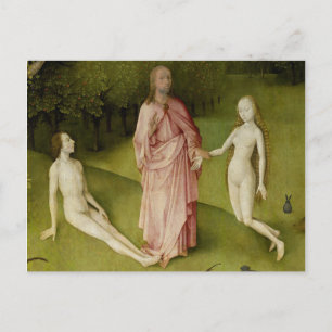 The Garden of Earthly Delights, Fifteenth Century Postcard