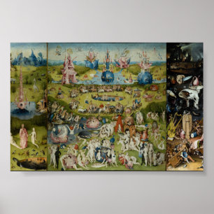 The Garden of Earthly Delights Hieronymus Bosch Poster