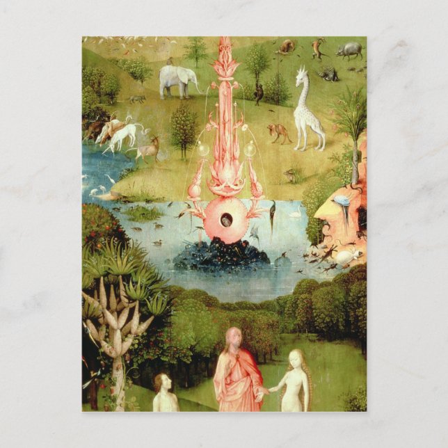 The Garden of Earthly Delights Postcard (Front)