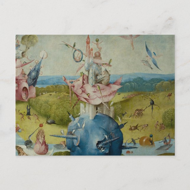 The Garden of Earthly Delights Postcard (Front)