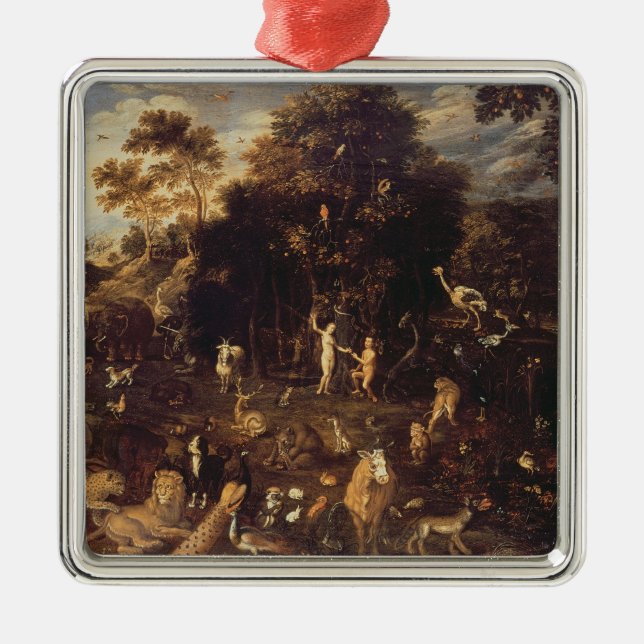 The Garden of Eden Metal Tree Decoration (Front)