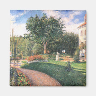 The Garden of Les Mathurins Camille Pissarro Magnet