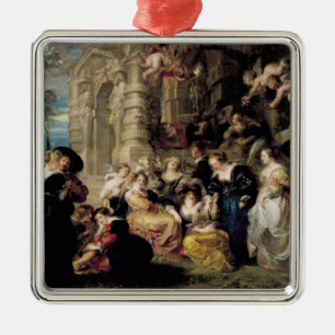 The Garden of Love, c.1630-32 Metal Tree Decoration