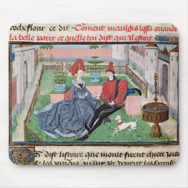 The Garden of Love Mouse Mat (Front)