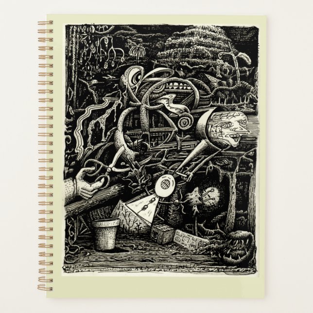 The Garden of Madness by Brian Benson Planner (Front)