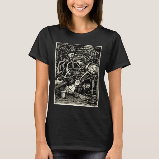 The Garden of Madness by Brian Benson T-Shirt (Front)