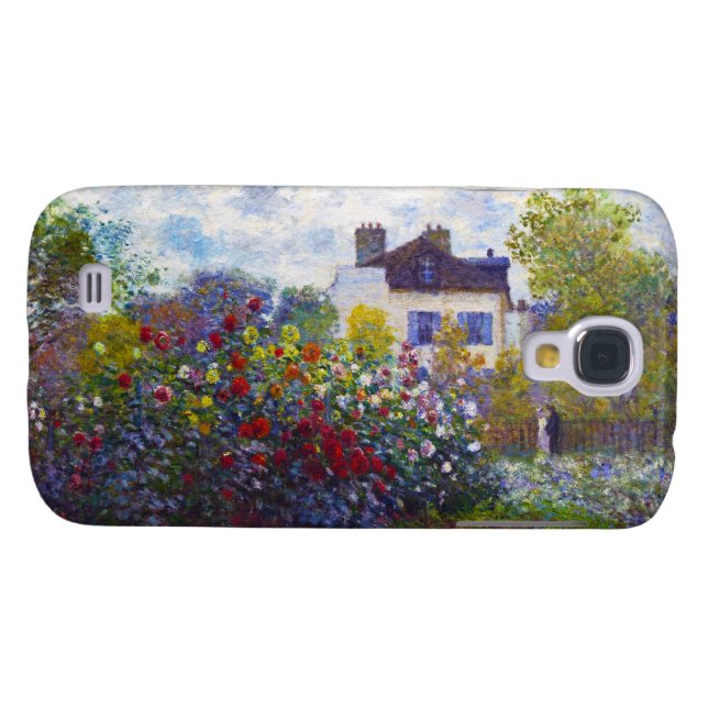 The Garden of Monet at Argenteuil Claude Monet Case-Mate Samsung Galaxy Case (Back Horizontal)