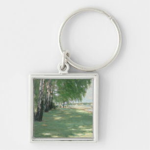 The Garden of the Artist in Wannsee, 1918 Key Ring